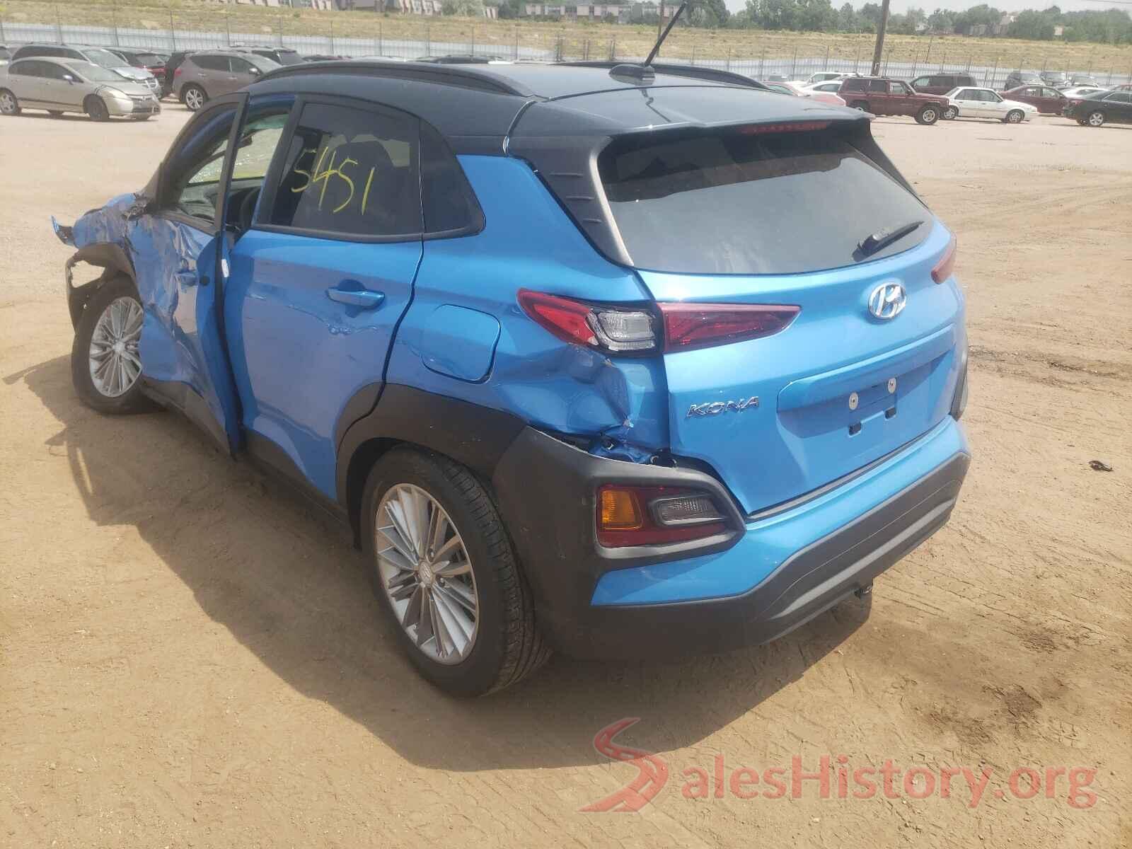 KM8K22AA7LU510649 2020 HYUNDAI KONA