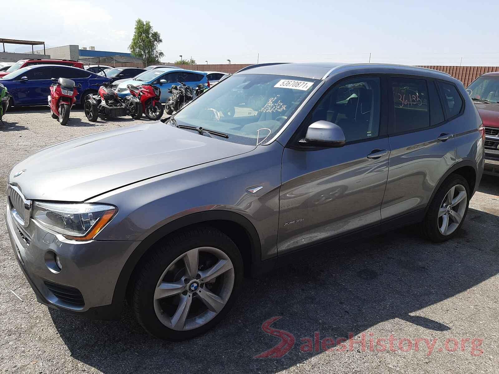 5UXWX7C57H0S19327 2017 BMW X3