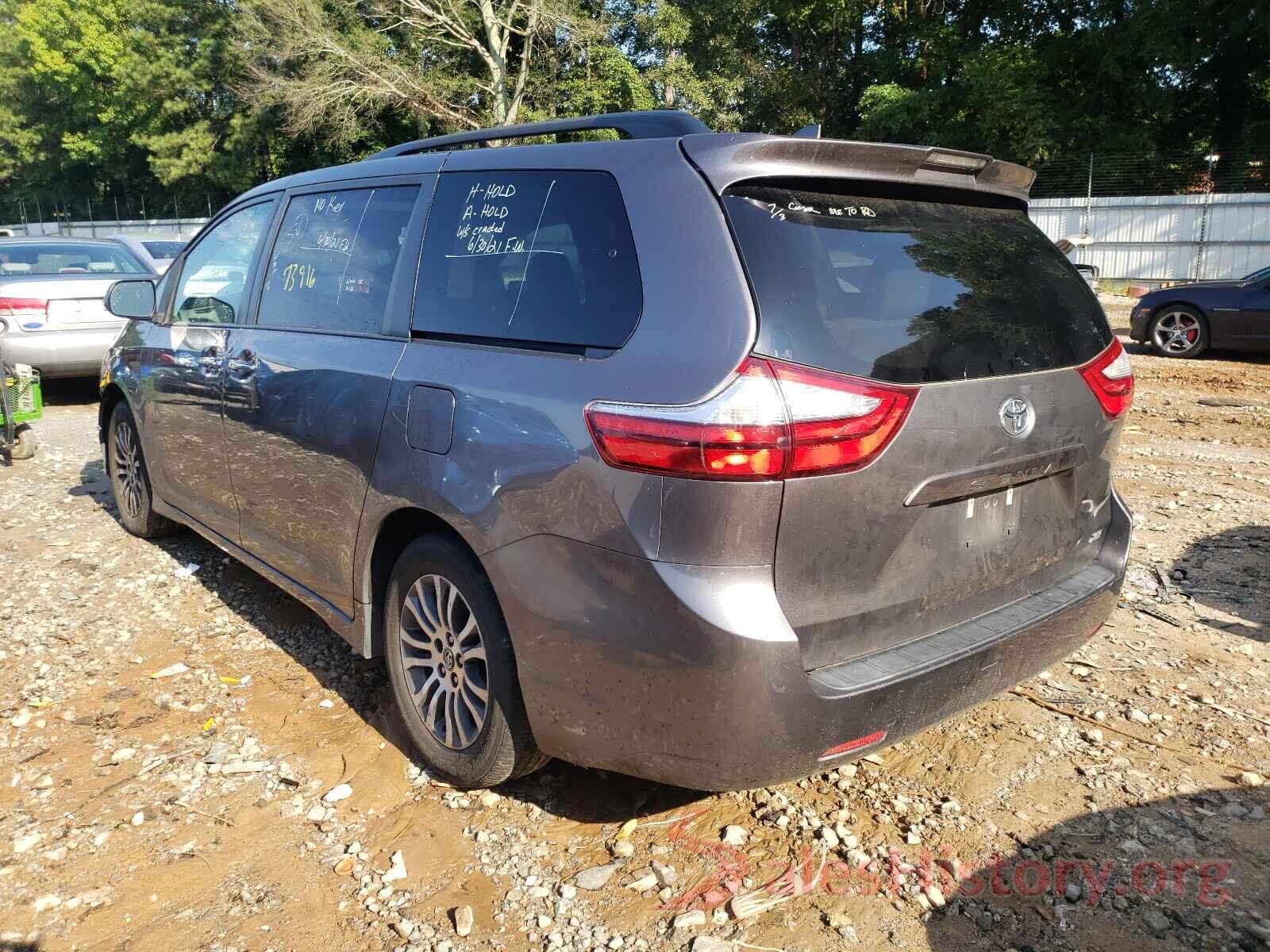 5TDYZ3DCXKS977838 2019 TOYOTA SIENNA