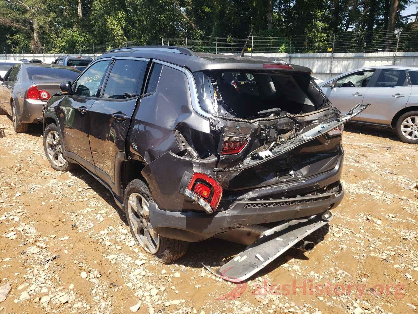 3C4NJDCB2KT618997 2019 JEEP COMPASS