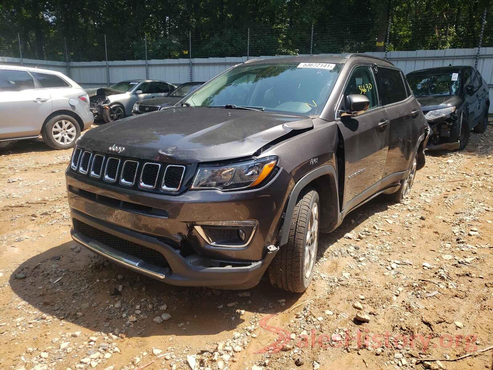 3C4NJDCB2KT618997 2019 JEEP COMPASS