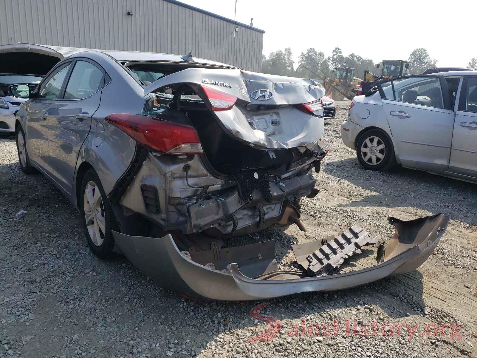 KMHDH4AE9GU479562 2016 HYUNDAI ELANTRA