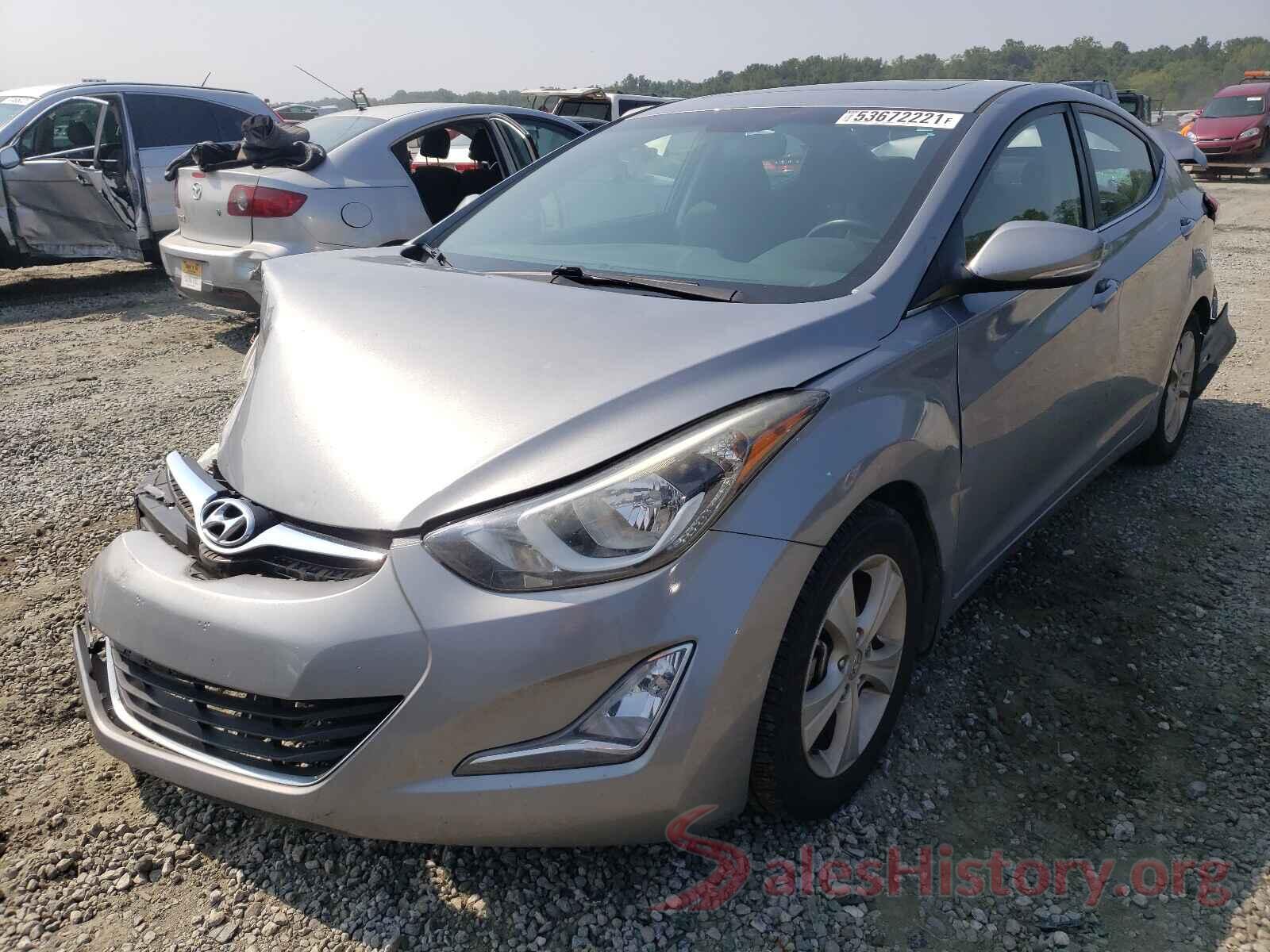 KMHDH4AE9GU479562 2016 HYUNDAI ELANTRA