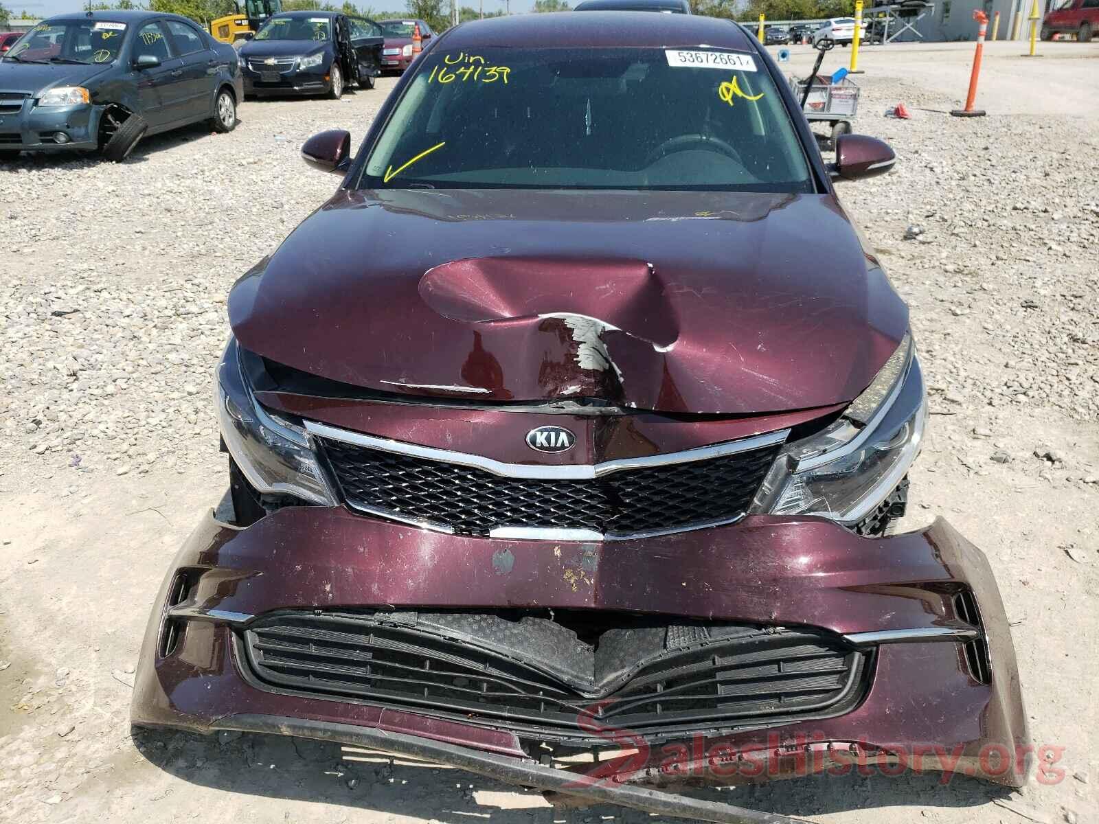 5XXGT4L38HG164139 2017 KIA OPTIMA