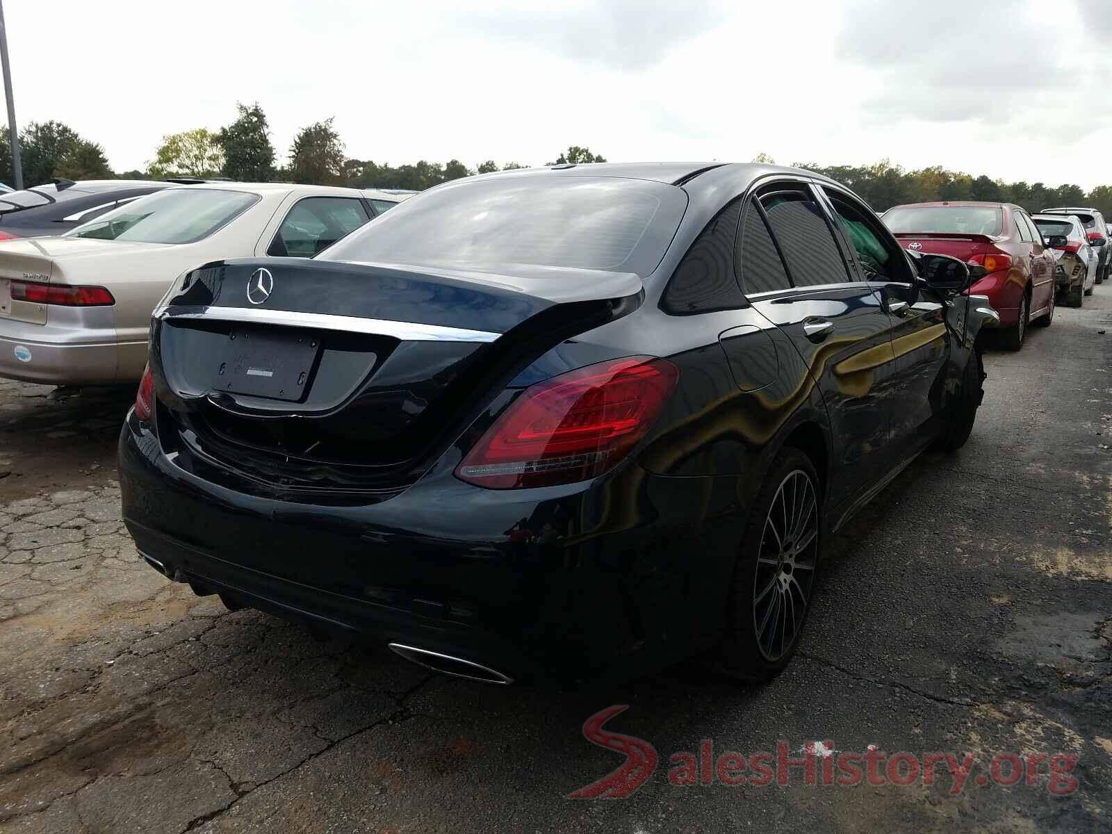 55SWF8DB1KU305786 2019 MERCEDES-BENZ C CLASS