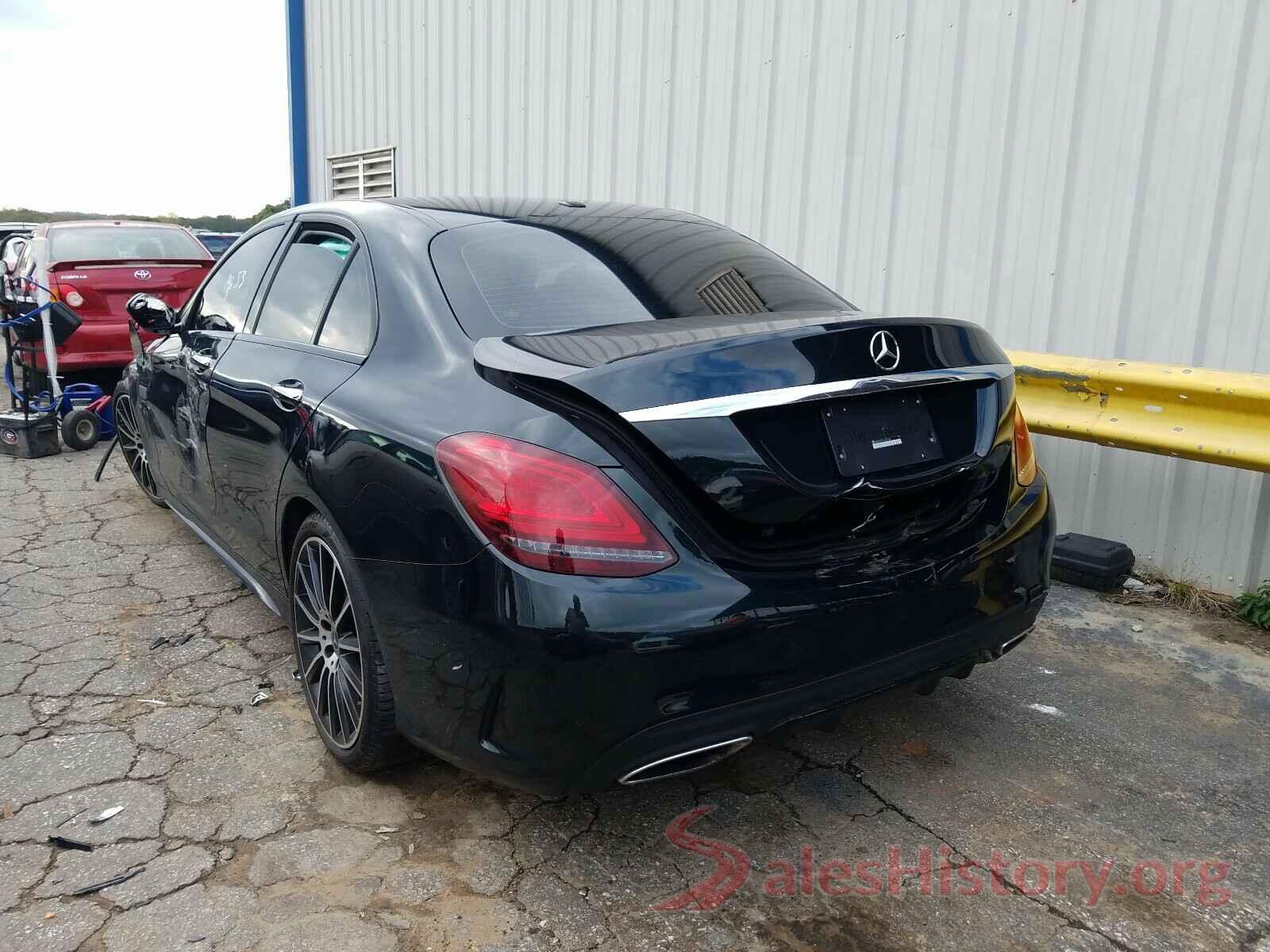 55SWF8DB1KU305786 2019 MERCEDES-BENZ C CLASS