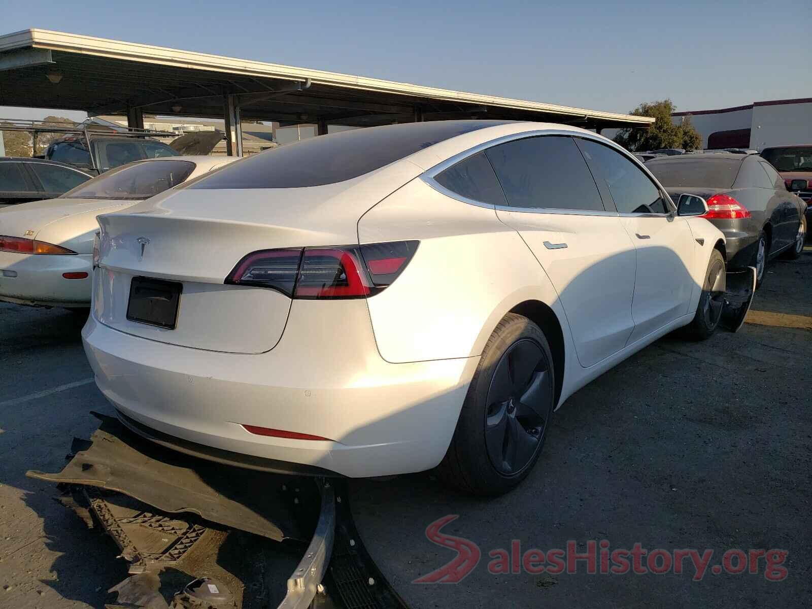 5YJ3E1EA0KF484729 2019 TESLA MODEL 3