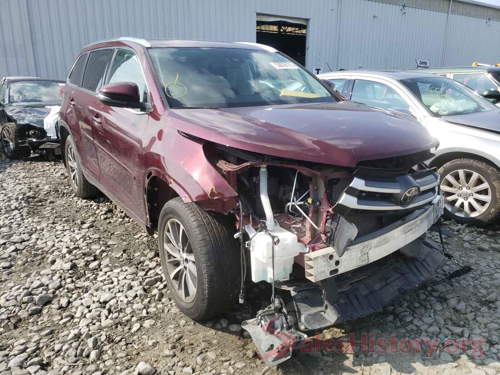 5TDJZRFH3JS836637 2018 TOYOTA HIGHLANDER