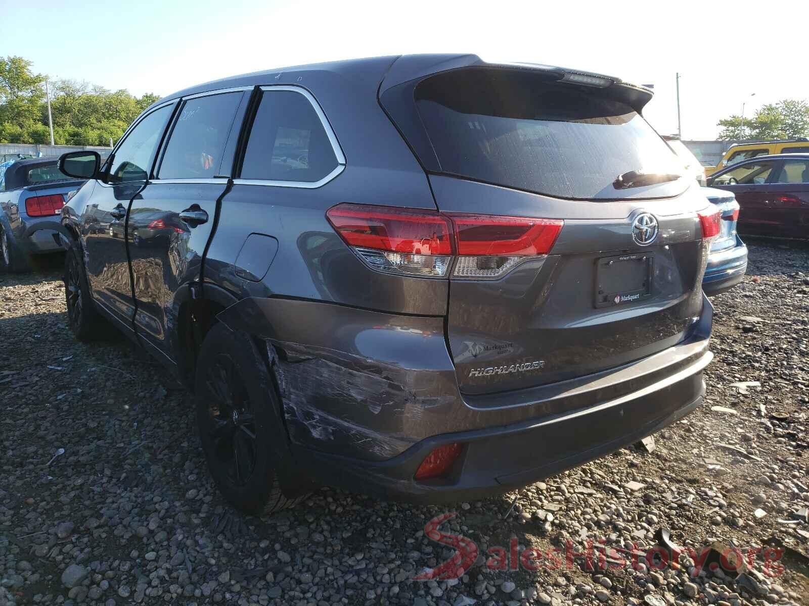 5TDBZRFH4HS381182 2017 TOYOTA HIGHLANDER