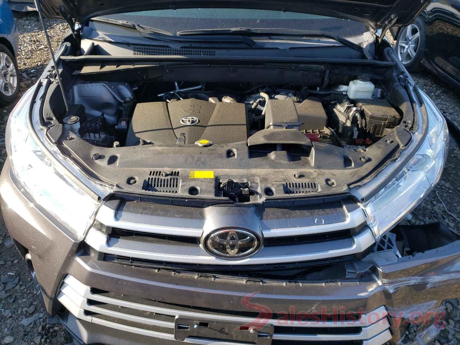 5TDBZRFH4HS381182 2017 TOYOTA HIGHLANDER