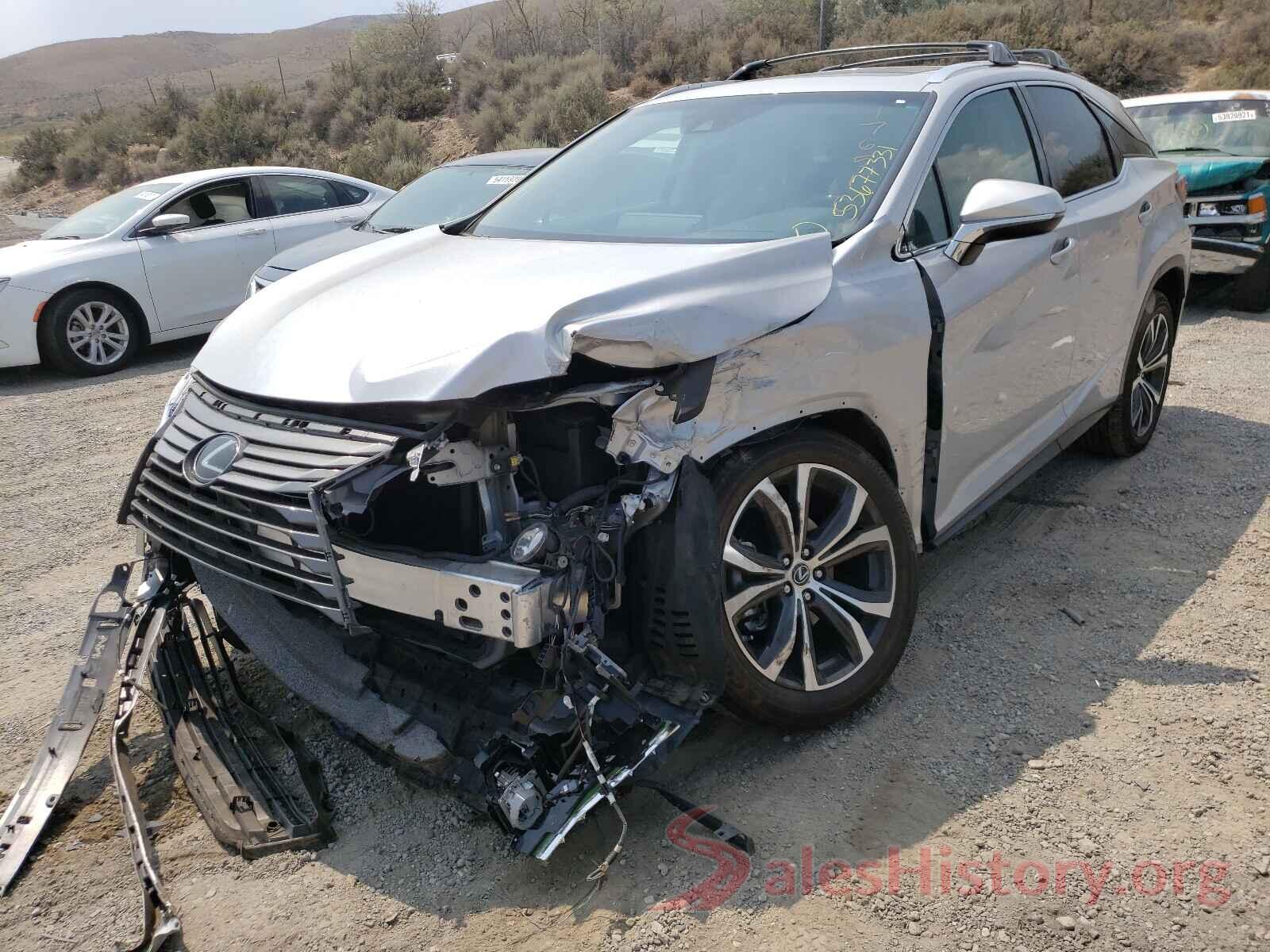 2T2BZMCA4KC176516 2019 LEXUS RX350