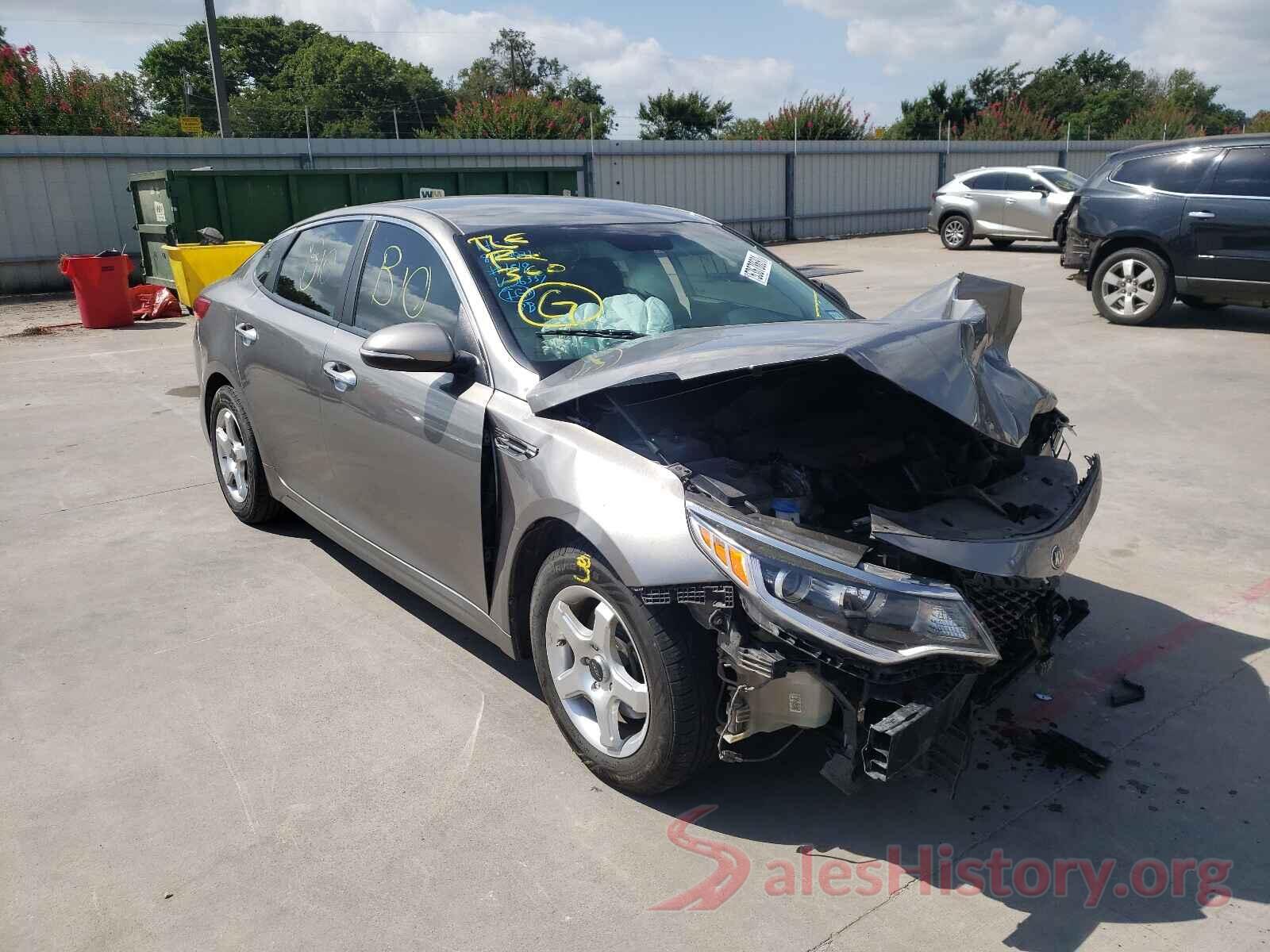 5XXGT4L3XGG036337 2016 KIA OPTIMA