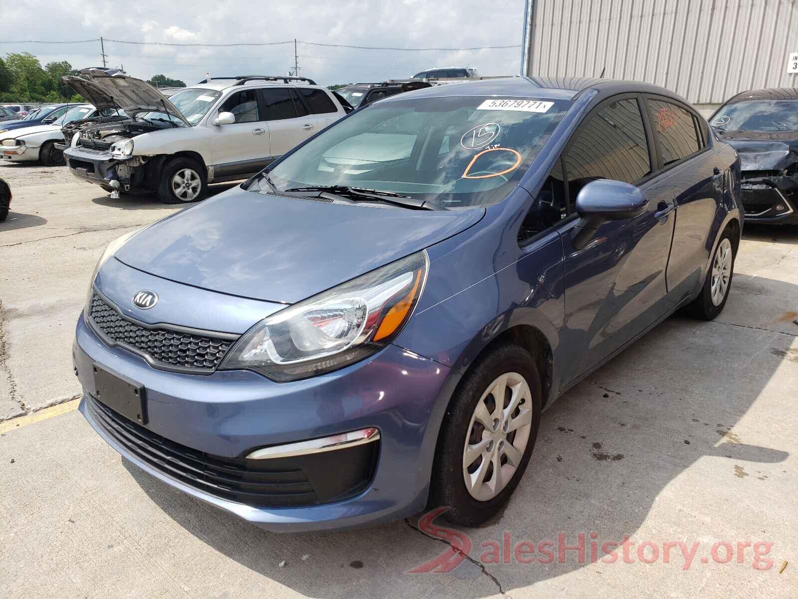 KNADM4A33G6684570 2016 KIA RIO