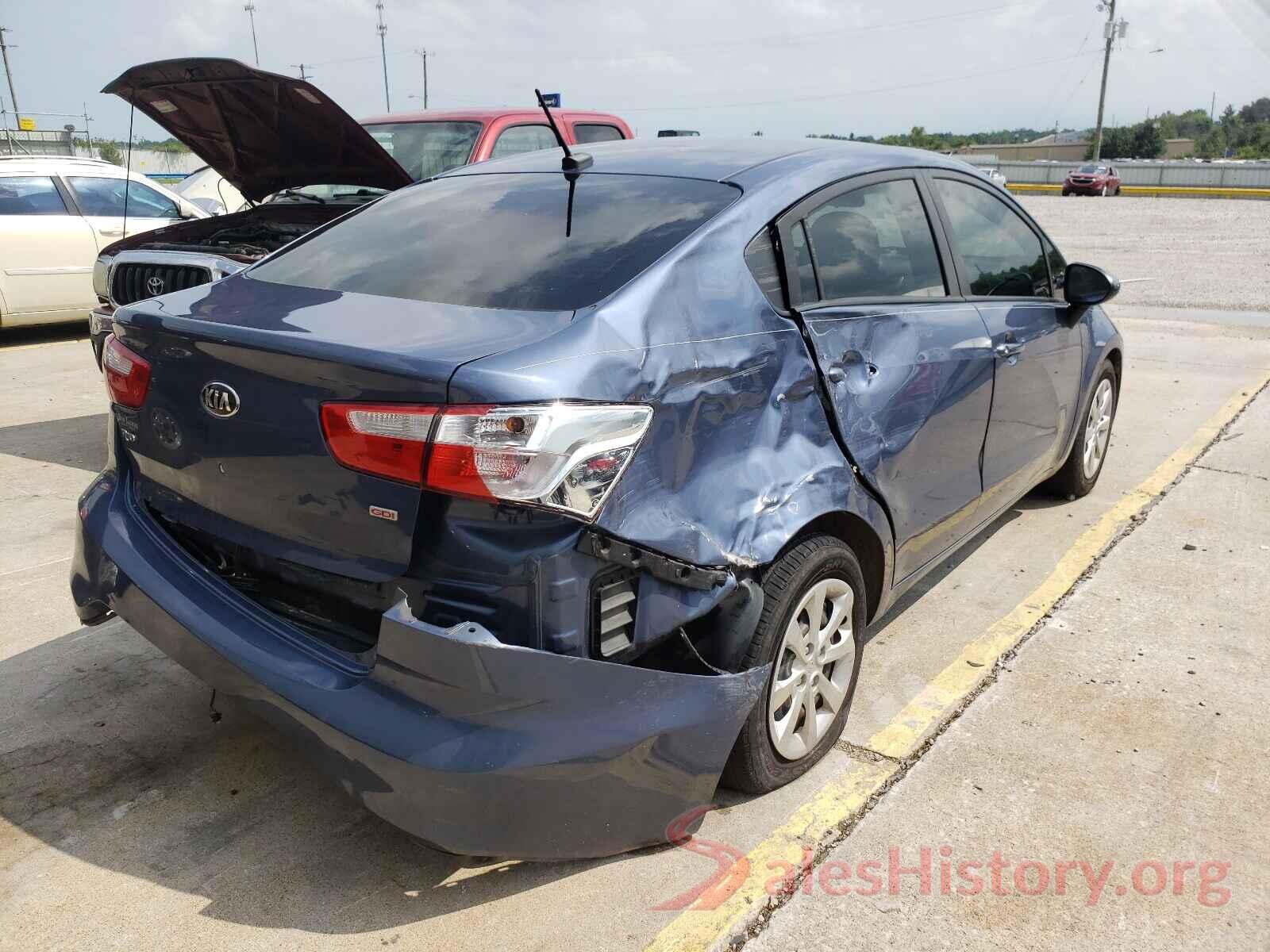 KNADM4A33G6684570 2016 KIA RIO