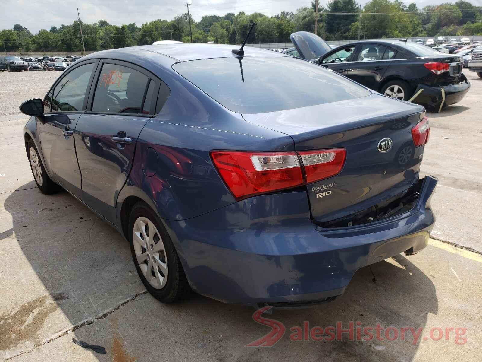 KNADM4A33G6684570 2016 KIA RIO