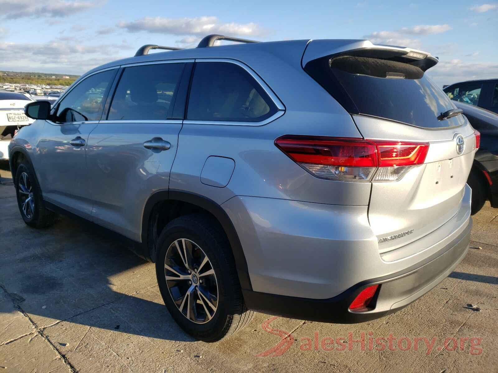 5TDZZRFHXKS357216 2019 TOYOTA HIGHLANDER