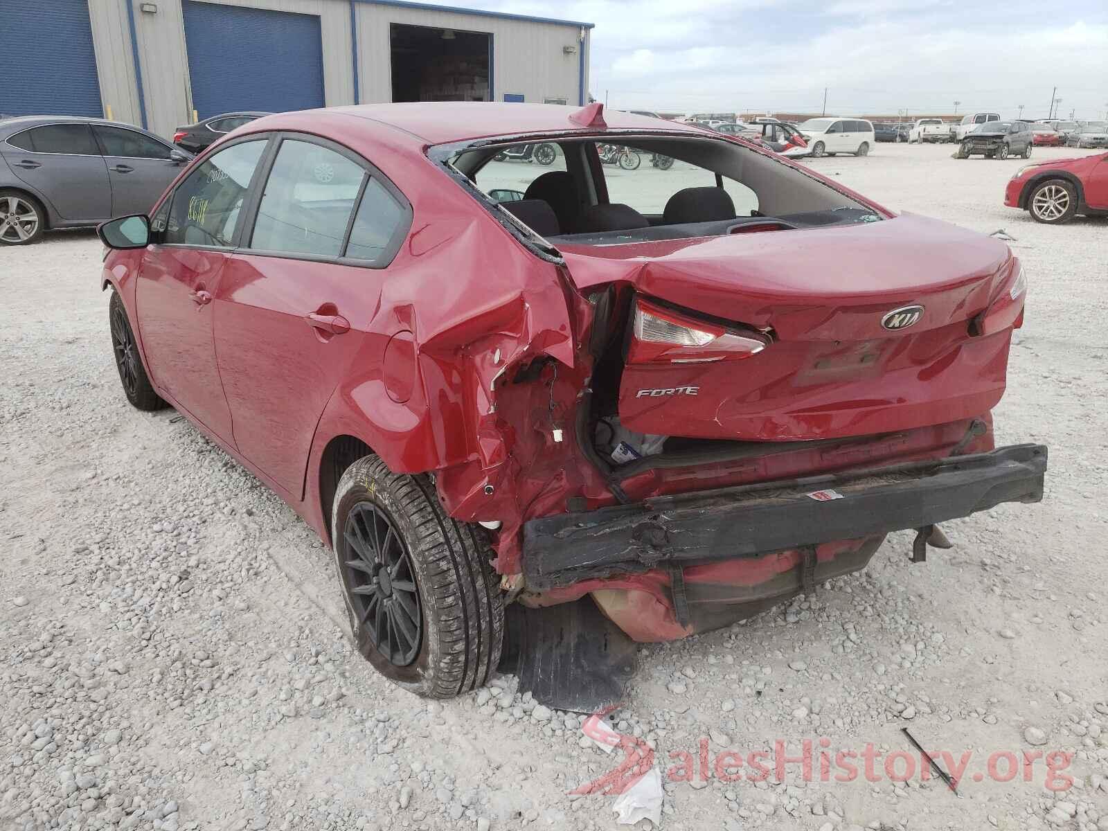 KNAFK4A6XG5620301 2016 KIA FORTE