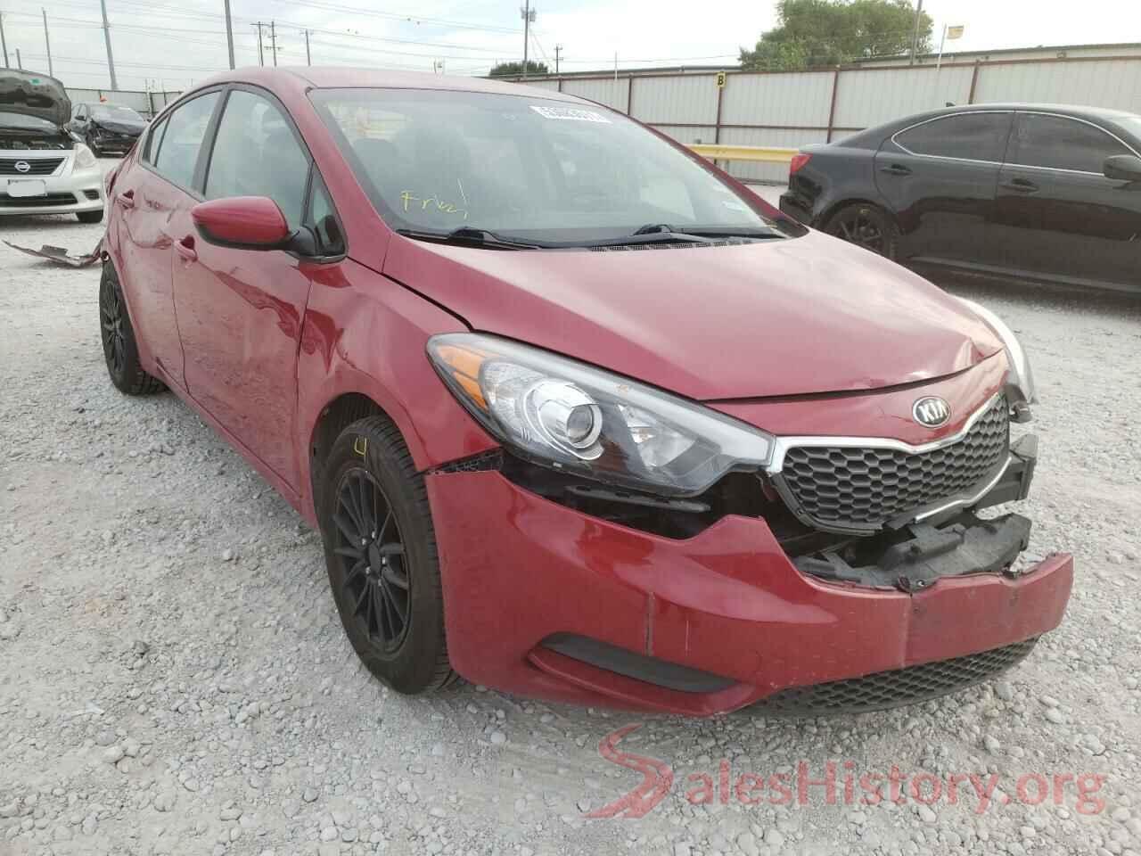 KNAFK4A6XG5620301 2016 KIA FORTE