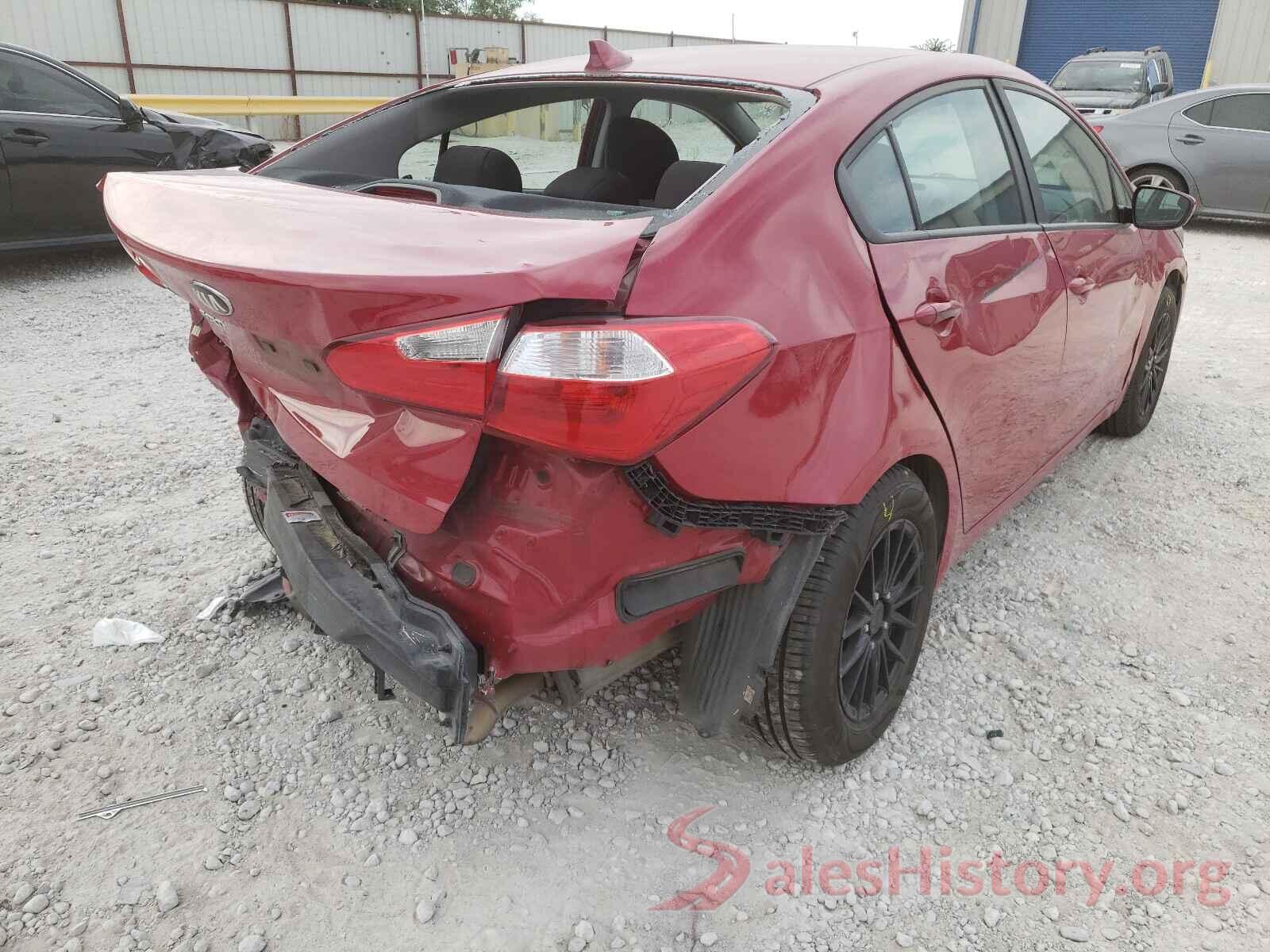 KNAFK4A6XG5620301 2016 KIA FORTE