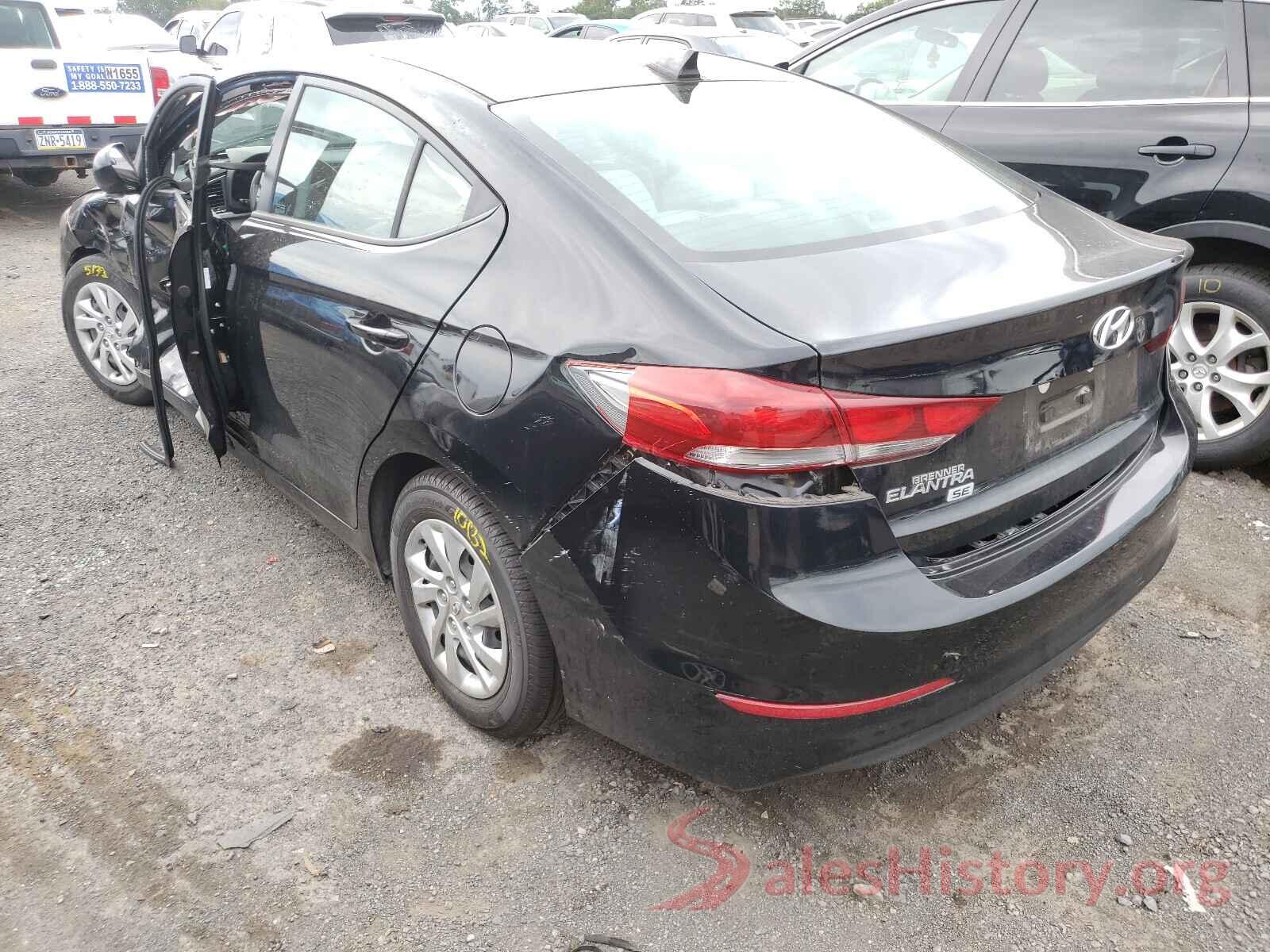 KMHD74LF0HU092022 2017 HYUNDAI ELANTRA