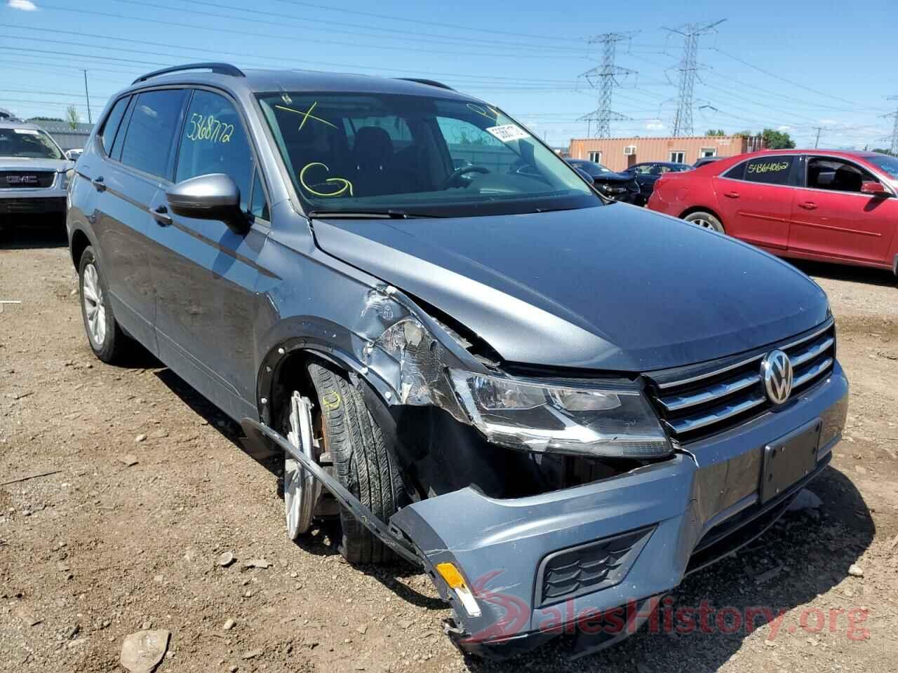 3VV0B7AX1KM114590 2019 VOLKSWAGEN TIGUAN