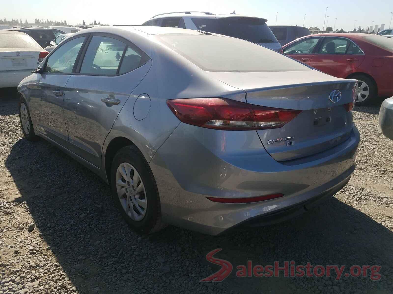 5NPD74LFXHH092656 2017 HYUNDAI ELANTRA