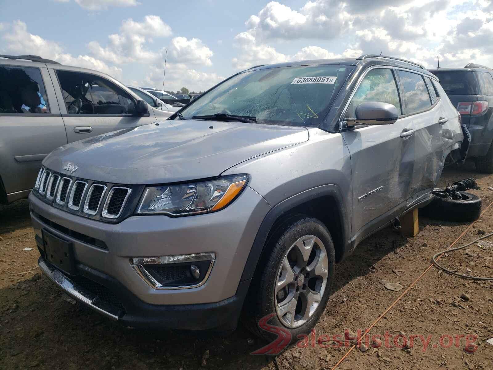 3C4NJDCB7KT650912 2019 JEEP COMPASS