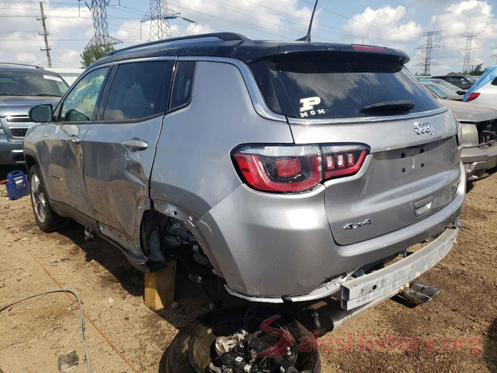 3C4NJDCB7KT650912 2019 JEEP COMPASS