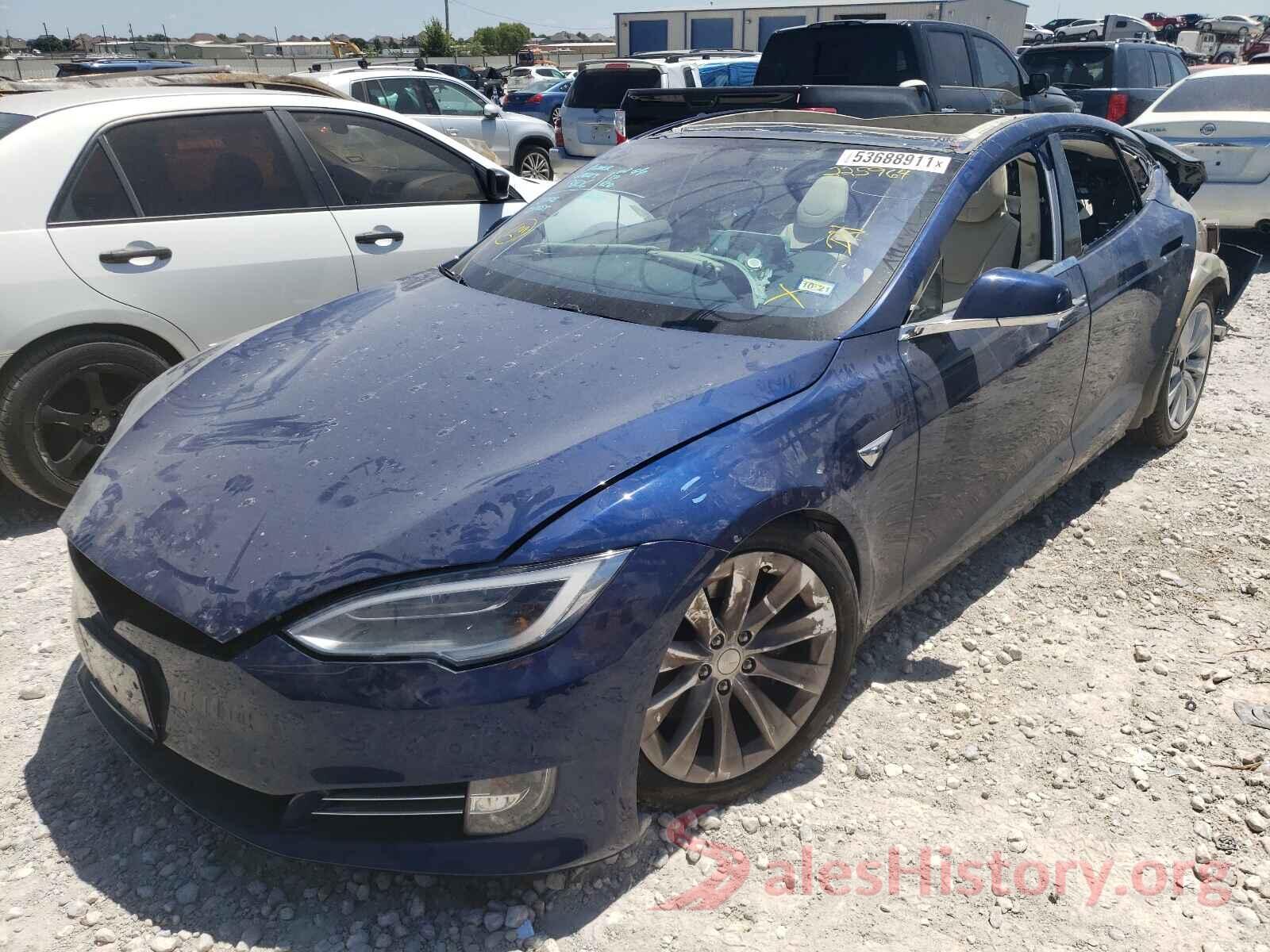 5YJSA1E19HF225964 2017 TESLA MODEL S