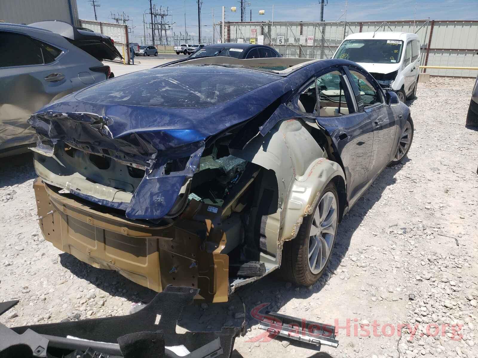 5YJSA1E19HF225964 2017 TESLA MODEL S