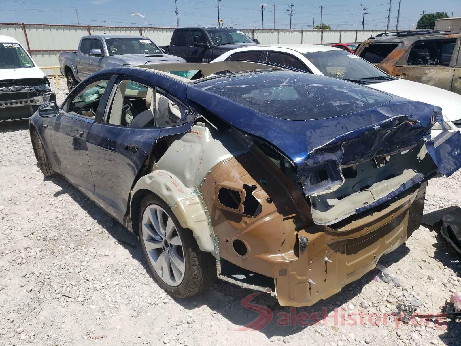 5YJSA1E19HF225964 2017 TESLA MODEL S