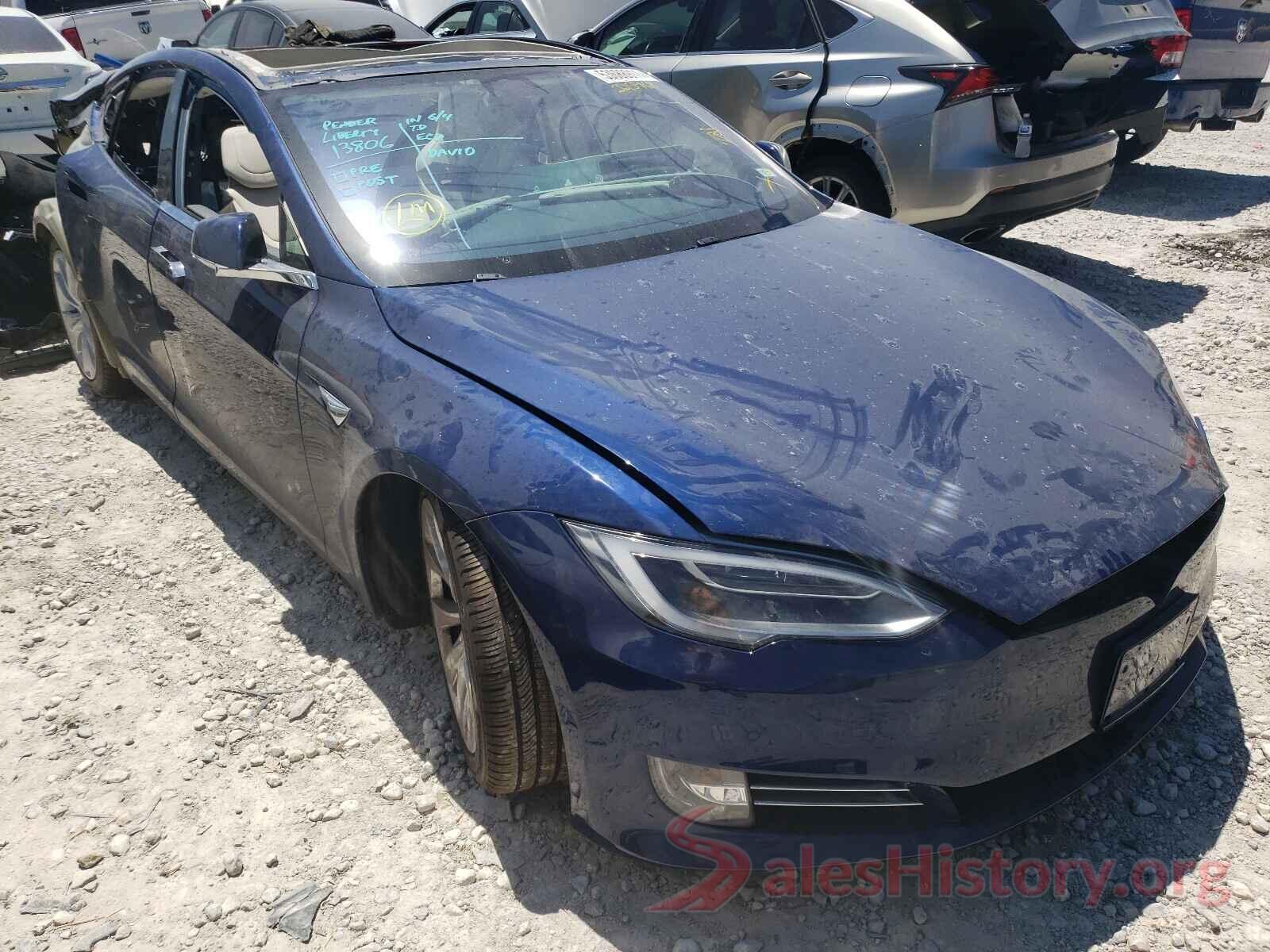 5YJSA1E19HF225964 2017 TESLA MODEL S