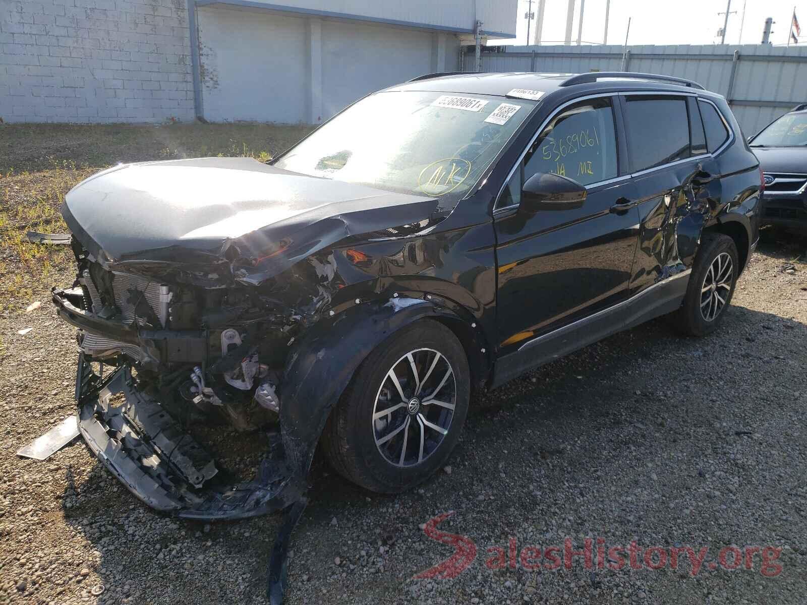 3VV2B7AX8MM065853 2021 VOLKSWAGEN TIGUAN