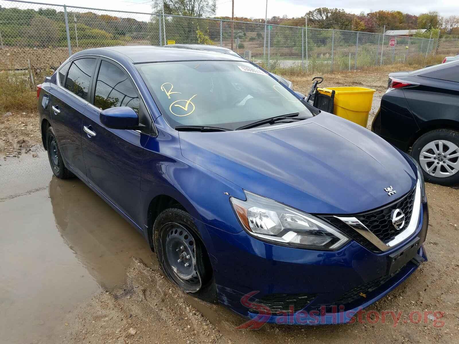 3N1AB7APXKY340903 2019 NISSAN SENTRA