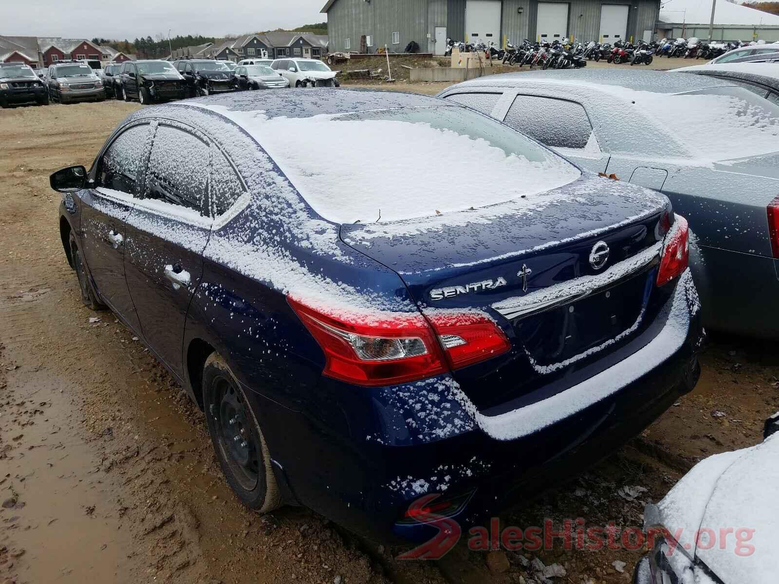 3N1AB7APXKY340903 2019 NISSAN SENTRA