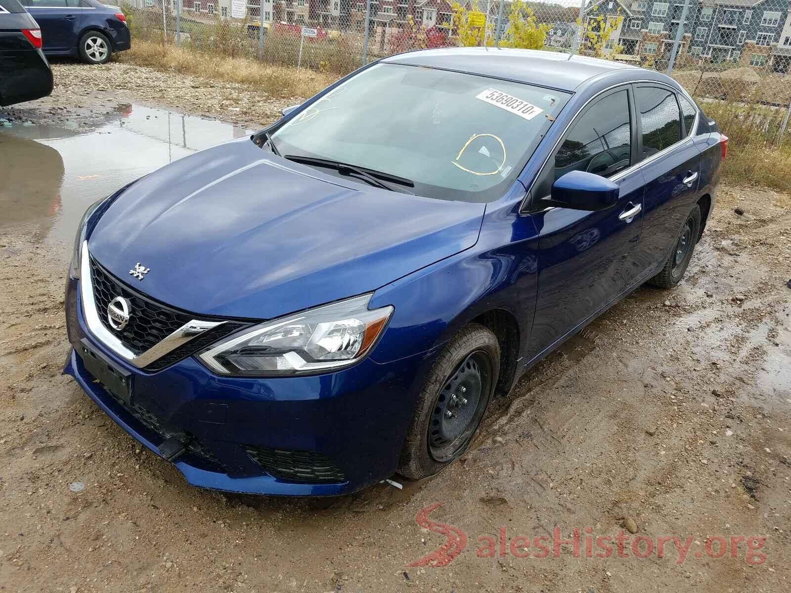 3N1AB7APXKY340903 2019 NISSAN SENTRA