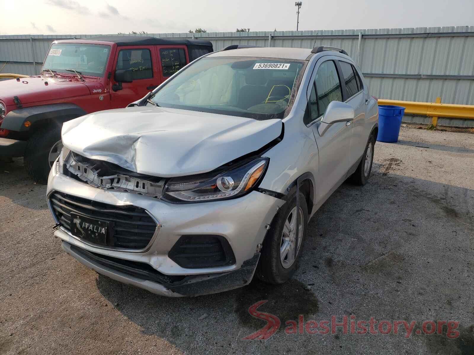 3GNCJLSB6KL396250 2019 CHEVROLET TRAX