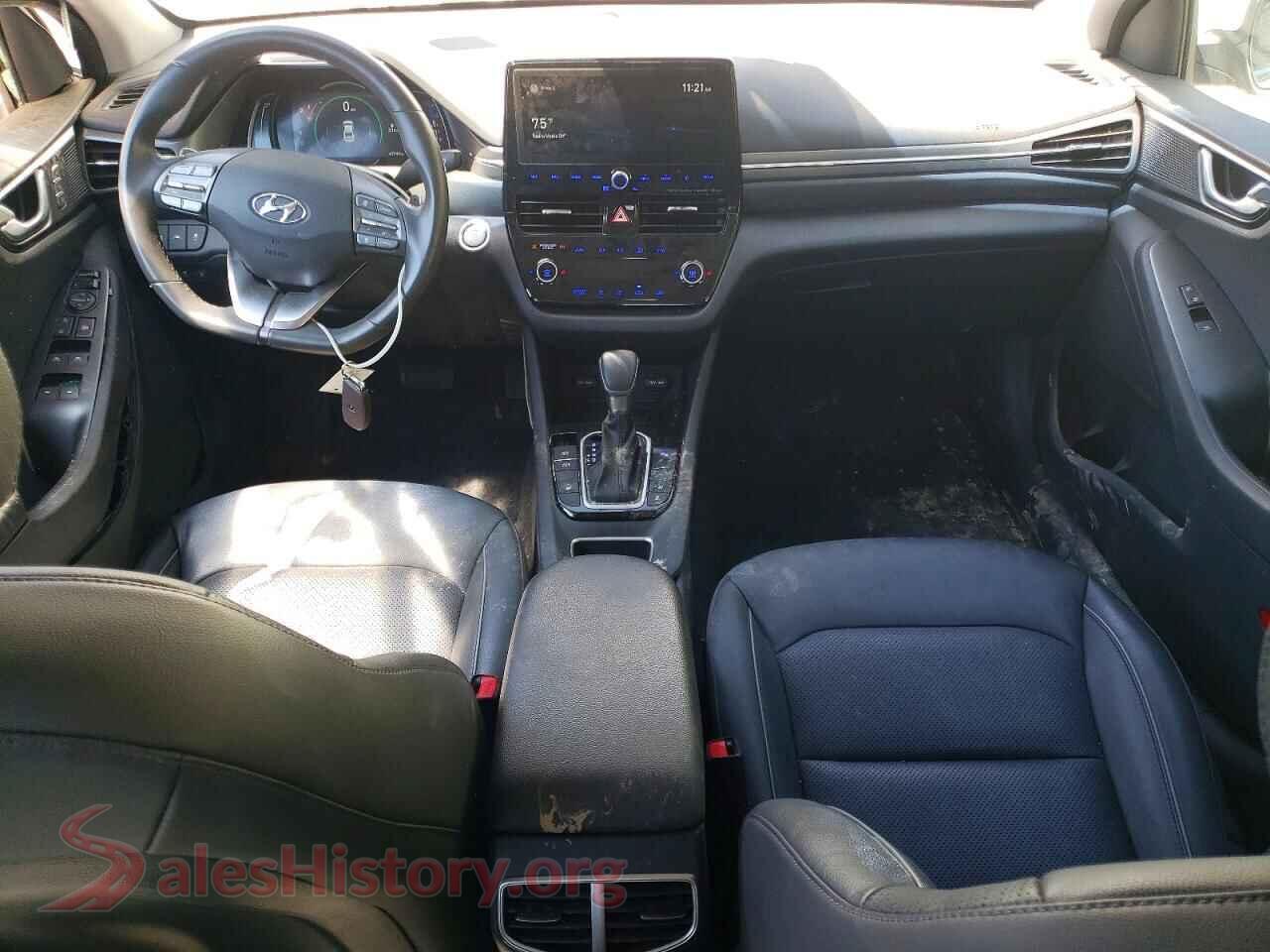 2021 HYUNDAI IONIQ VIN KMHCX5LD0MU249977, interior dashboard