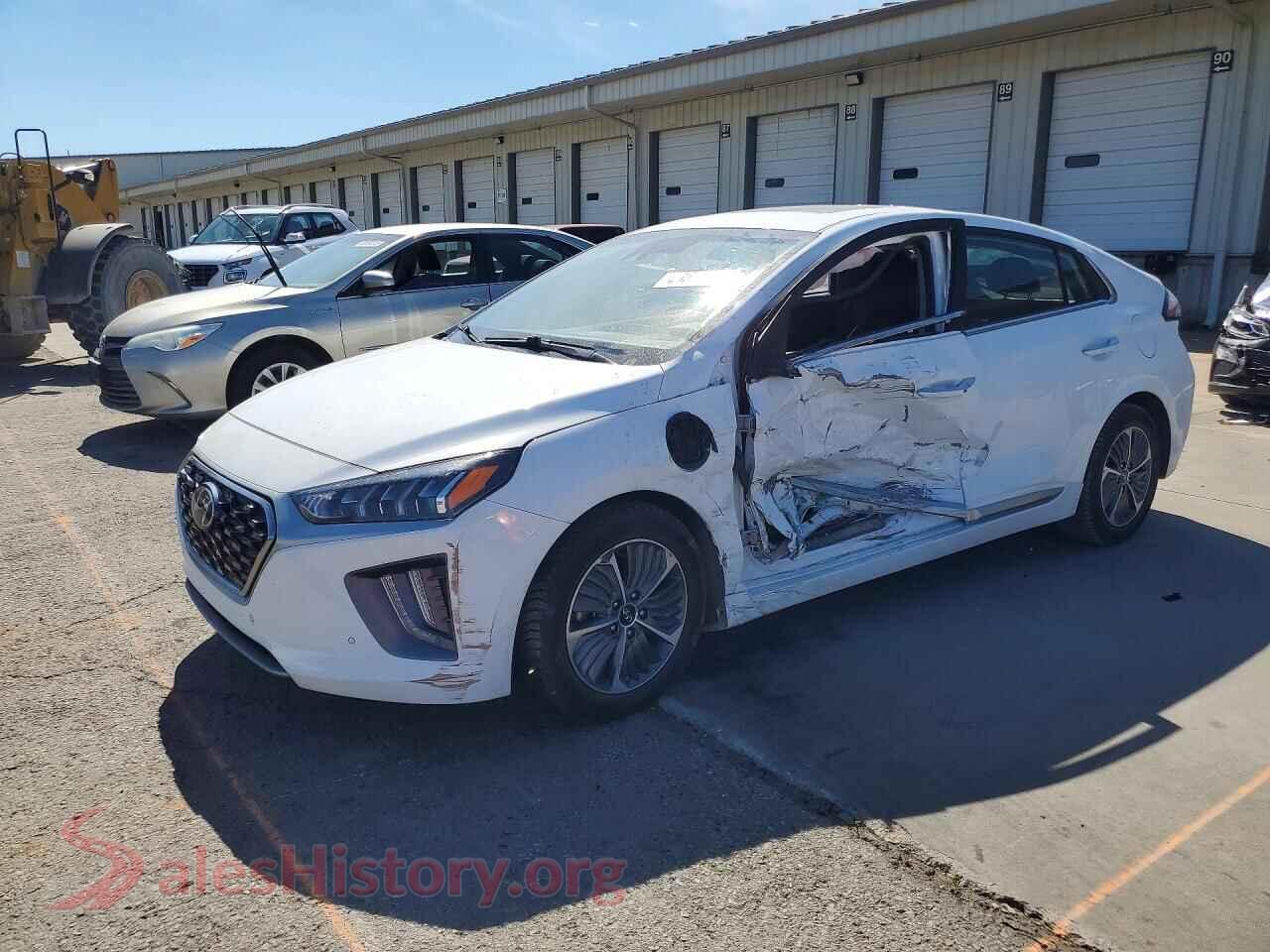 2021 HYUNDAI IONIQ VIN KMHCX5LD0MU249977, auction photo