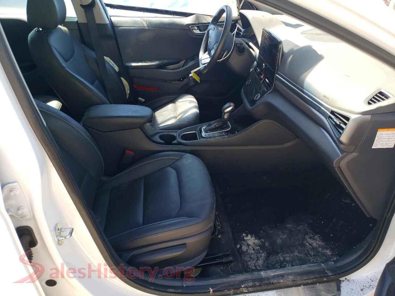 2021 HYUNDAI IONIQ VIN KMHCX5LD0MU249977, engine bay