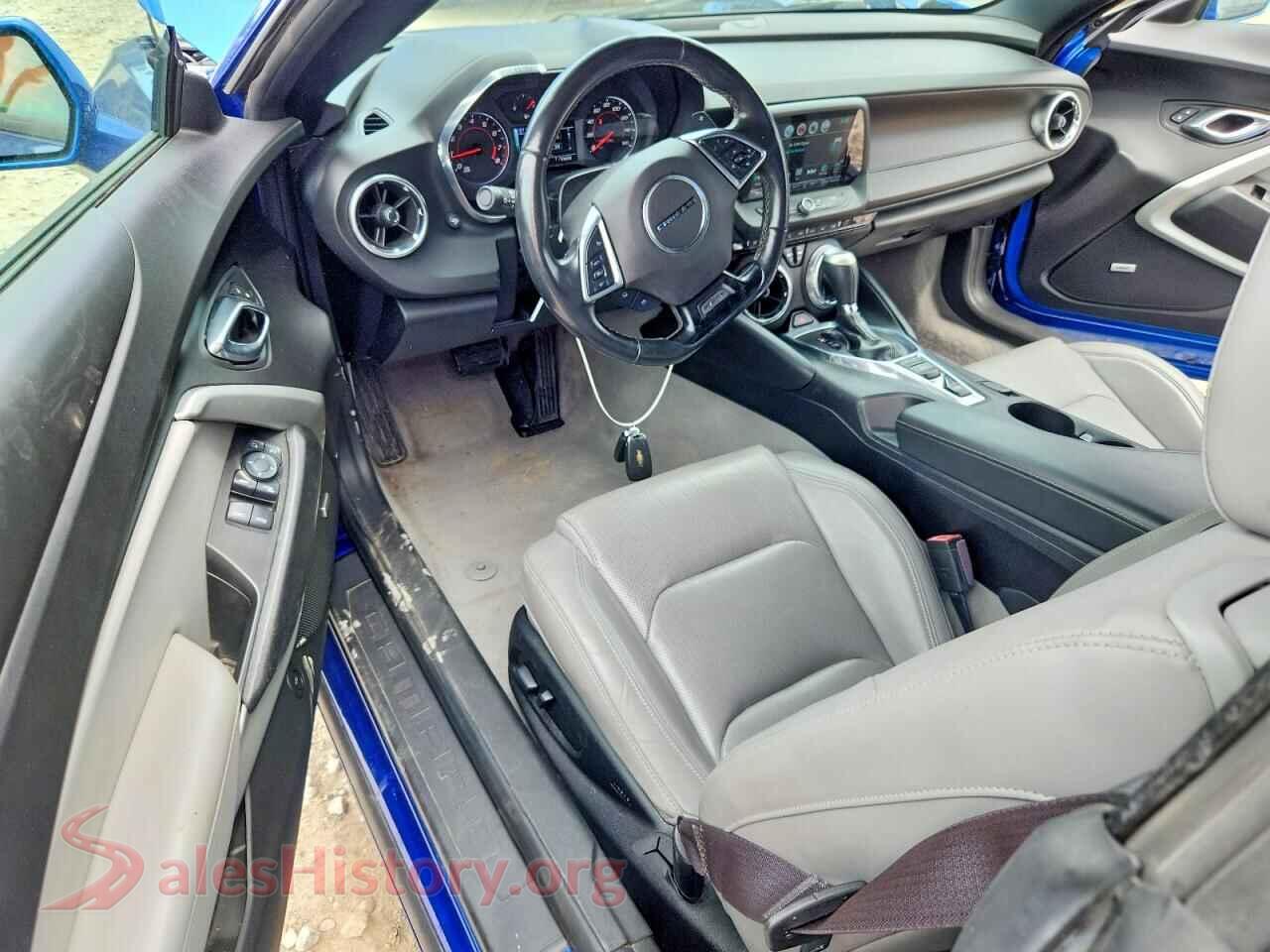 2017 CHEVROLET CAMARO VIN 1G1FD3DXXH0206972, interior dashboard