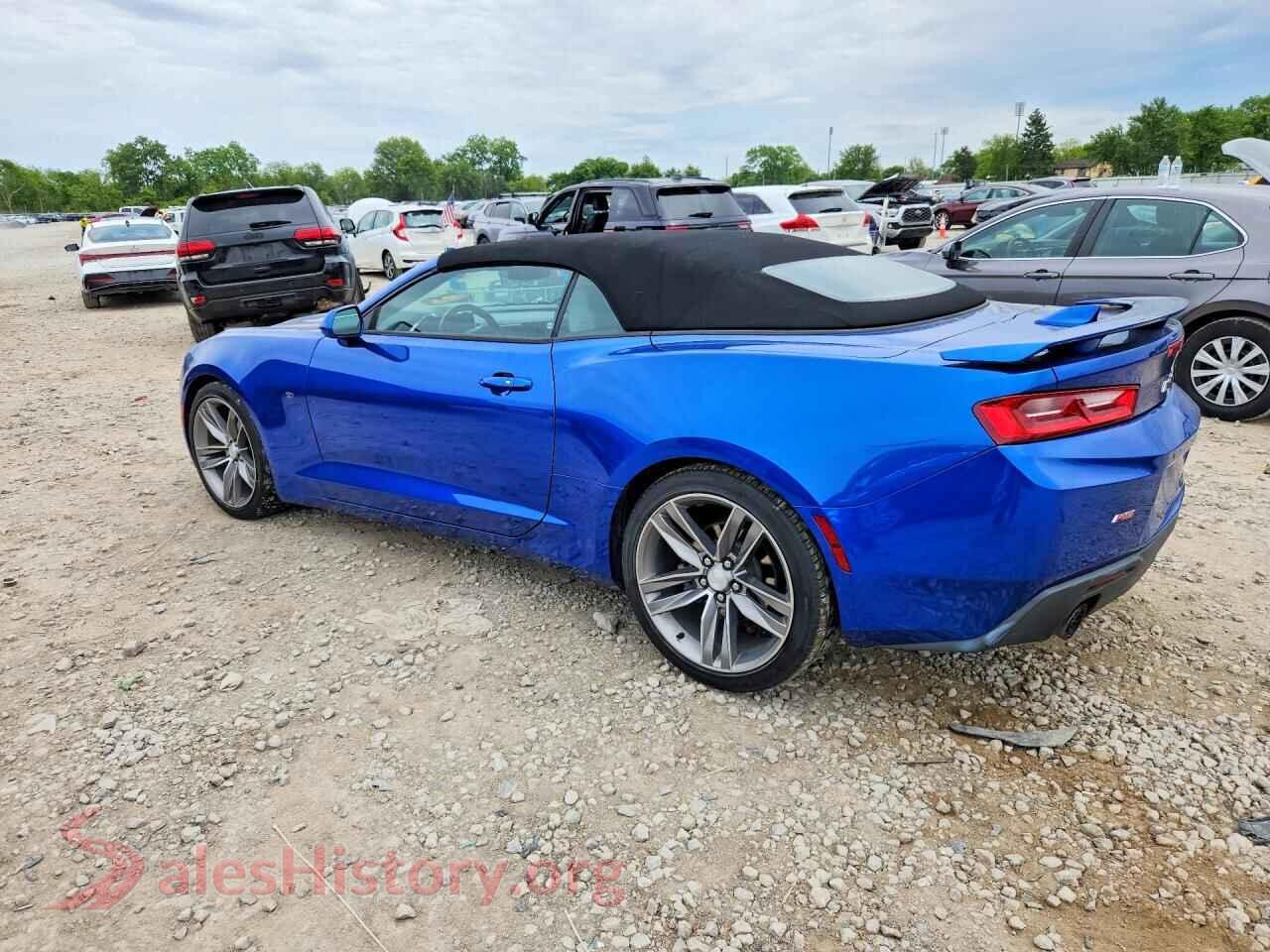 2017 CHEVROLET CAMARO VIN 1G1FD3DXXH0206972, front view
