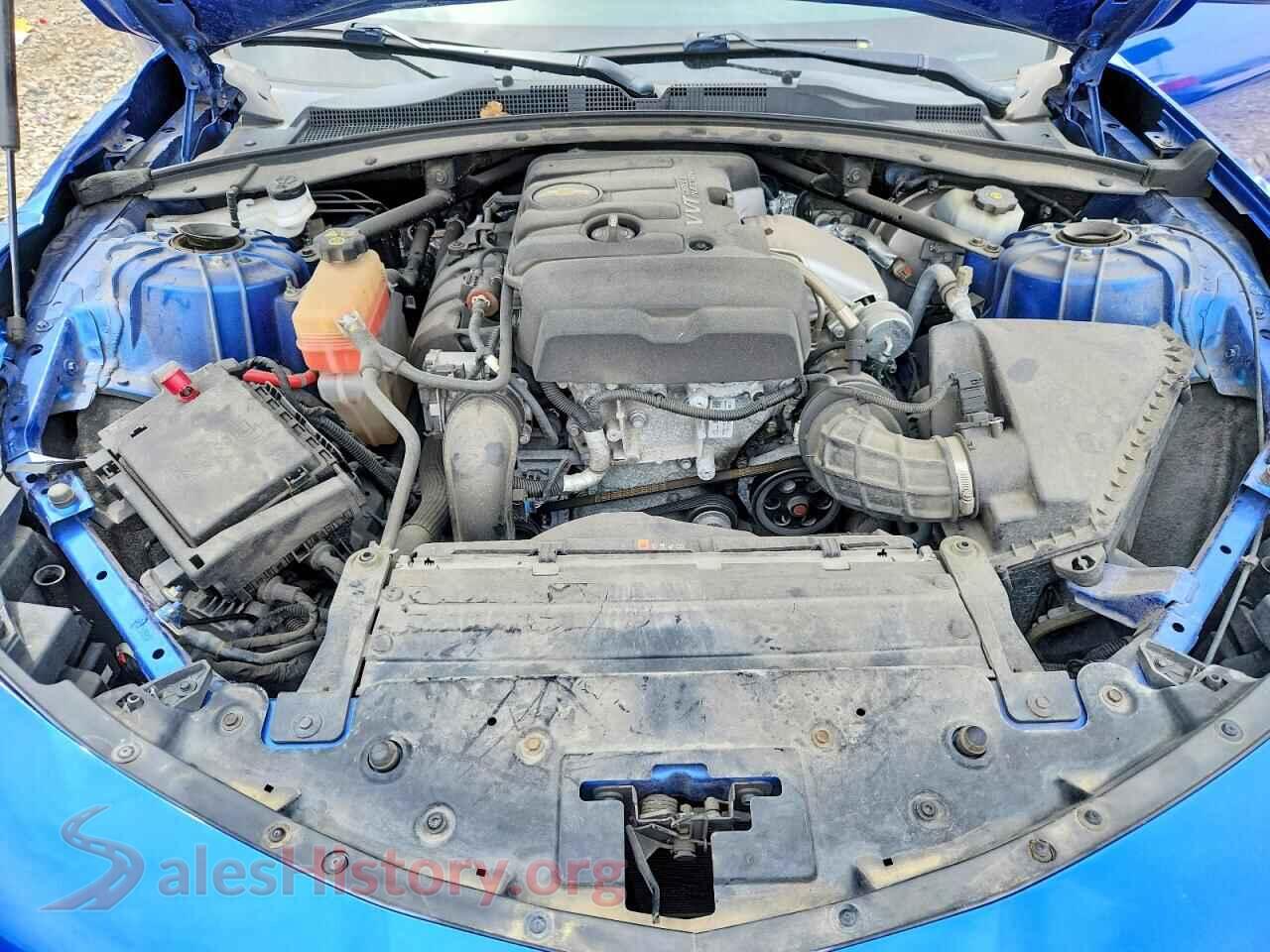 2017 CHEVROLET CAMARO VIN 1G1FD3DXXH0206972, VIN plate