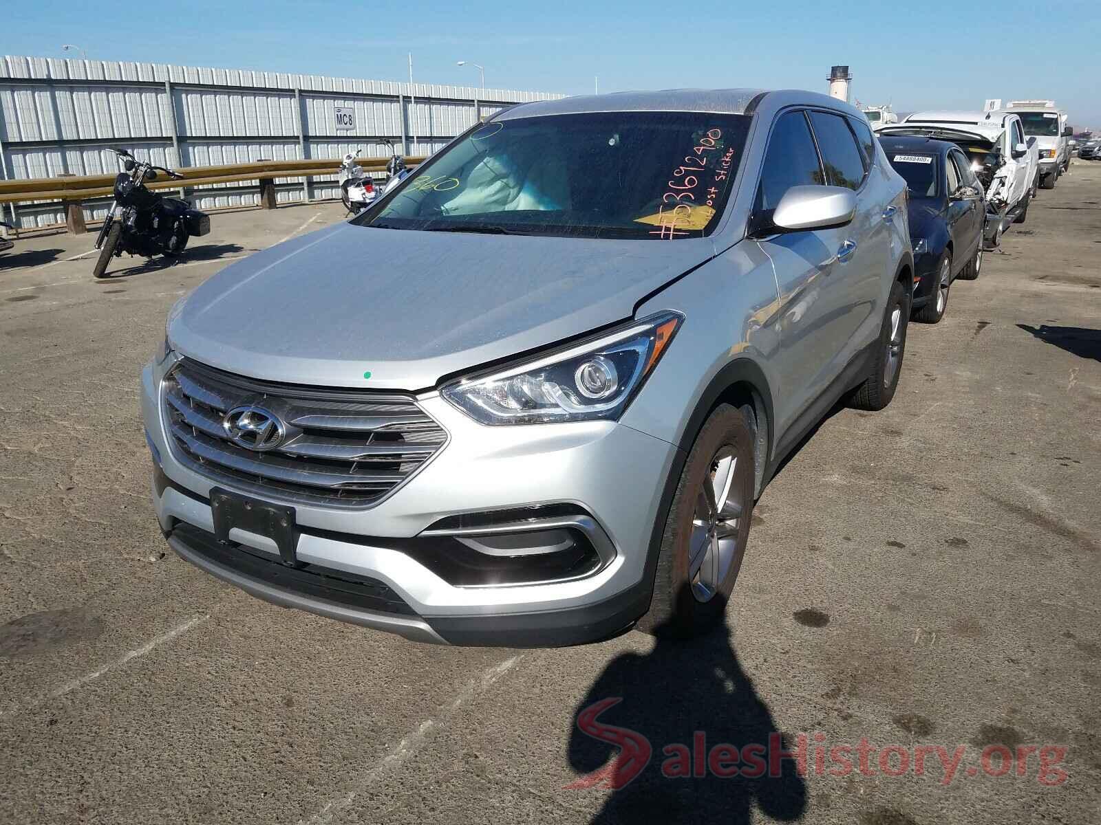 5XYZTDLB2HG444070 2017 HYUNDAI SANTA FE