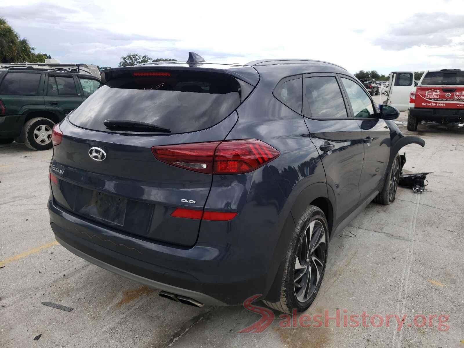 KM8J3CAL6KU008293 2019 HYUNDAI TUCSON