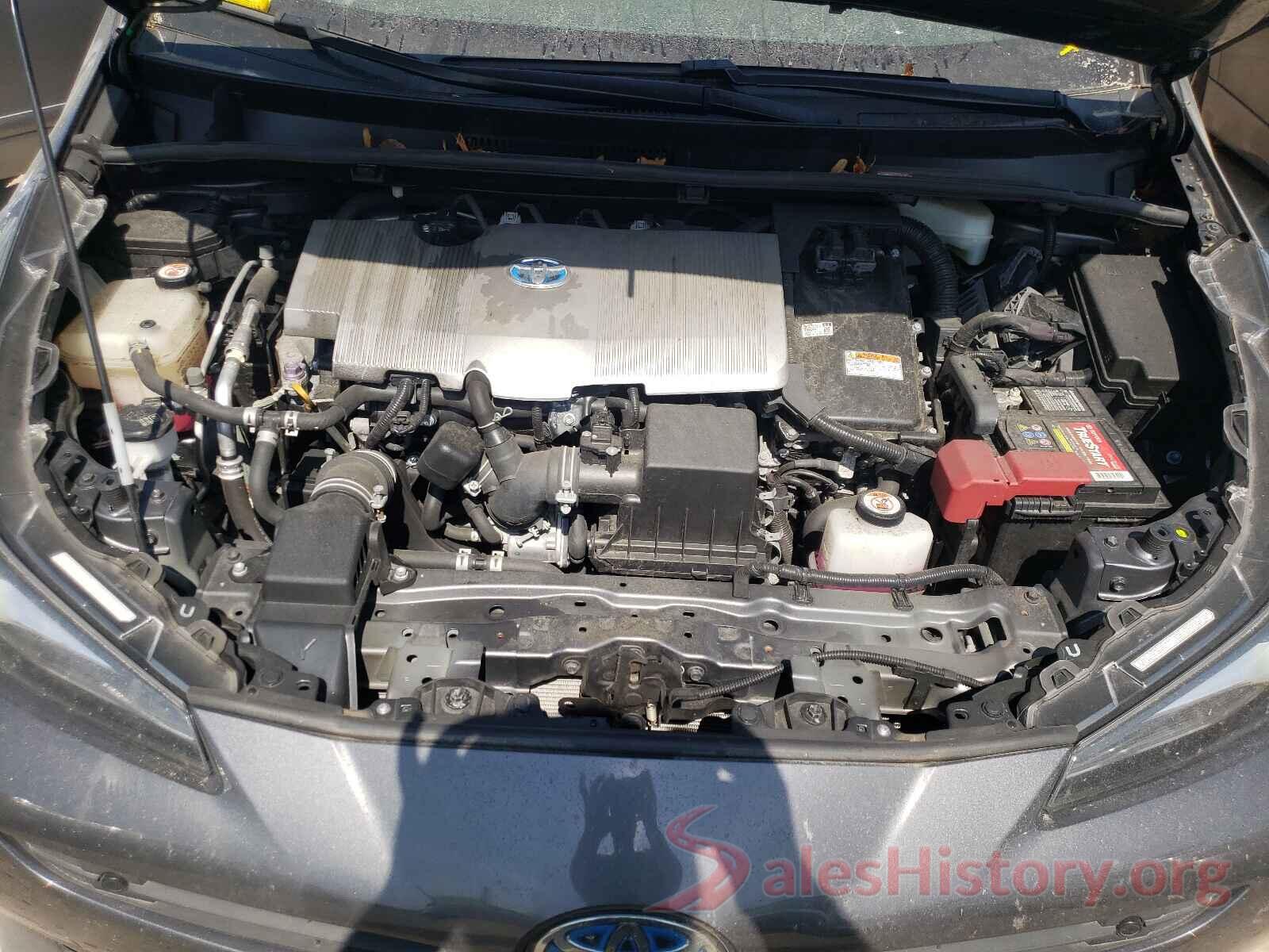 JTDL9RFU7K3007451 2019 TOYOTA PRIUS