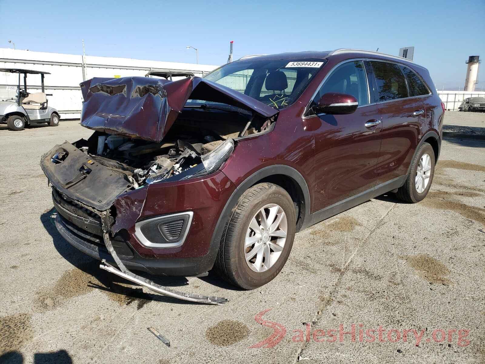 5XYPG4A54JG393623 2018 KIA SORENTO