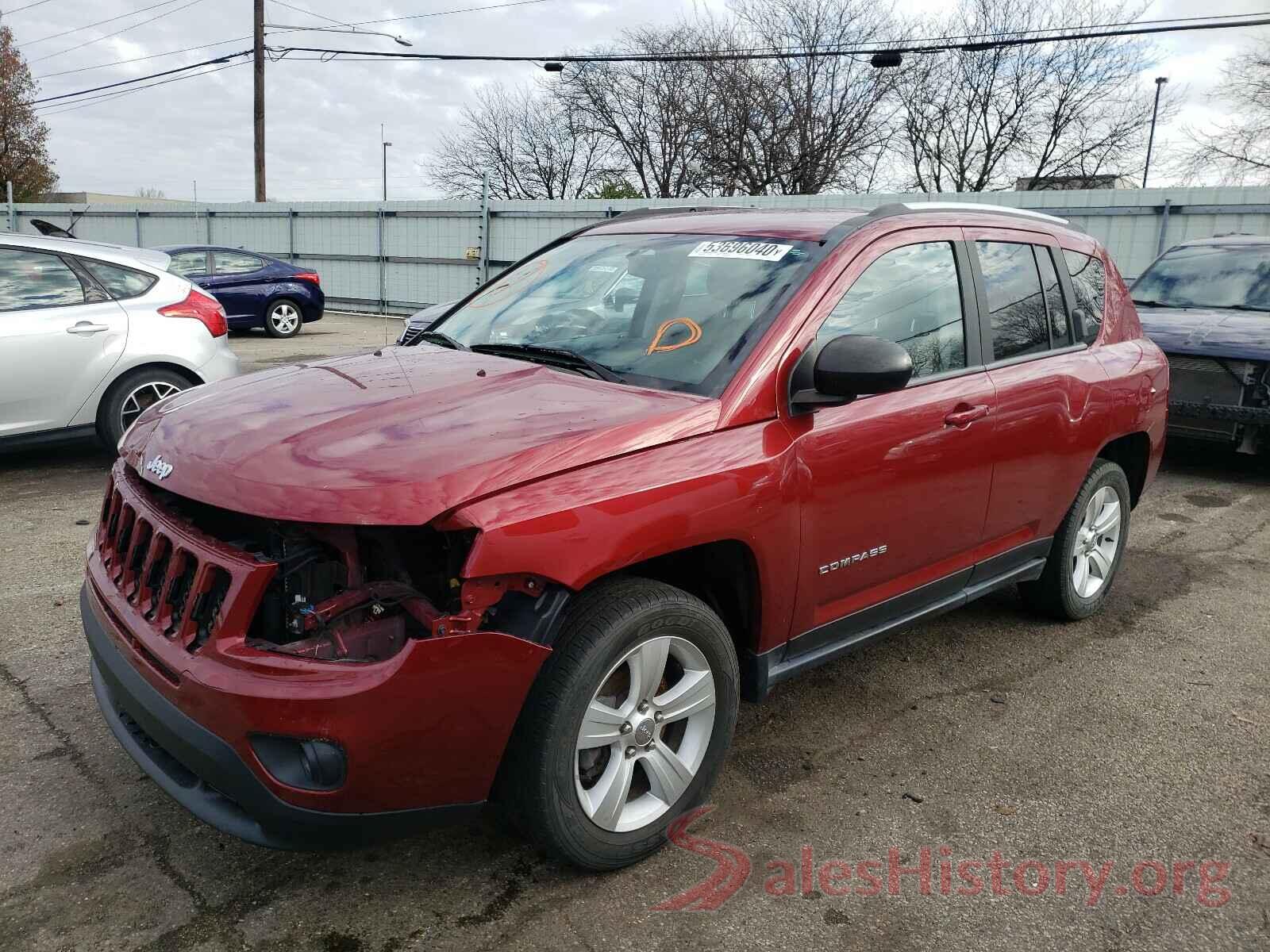 1C4NJCBA8HD155930 2017 JEEP COMPASS