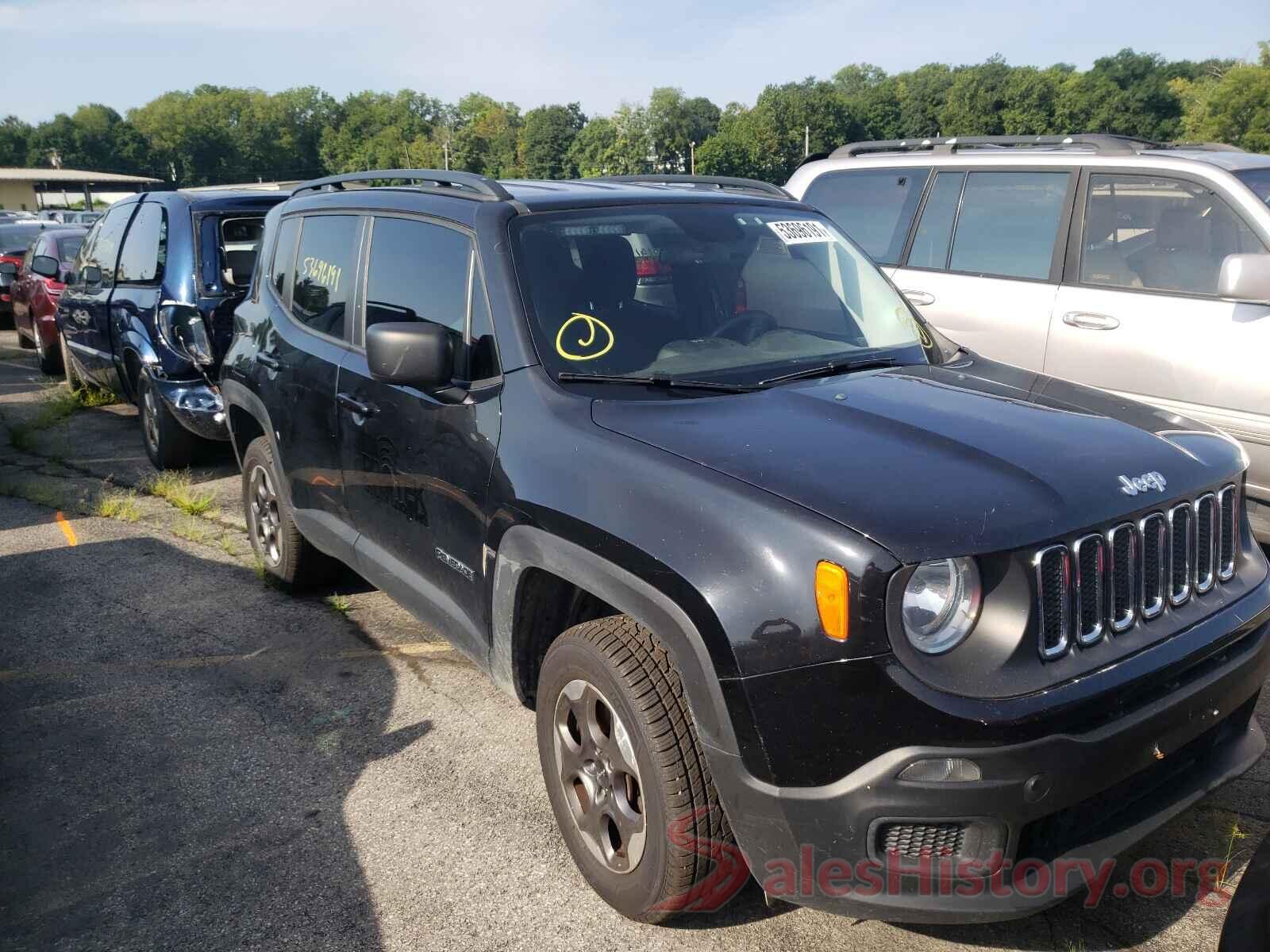 ZACCJBAT6GPE22969 2016 JEEP RENEGADE