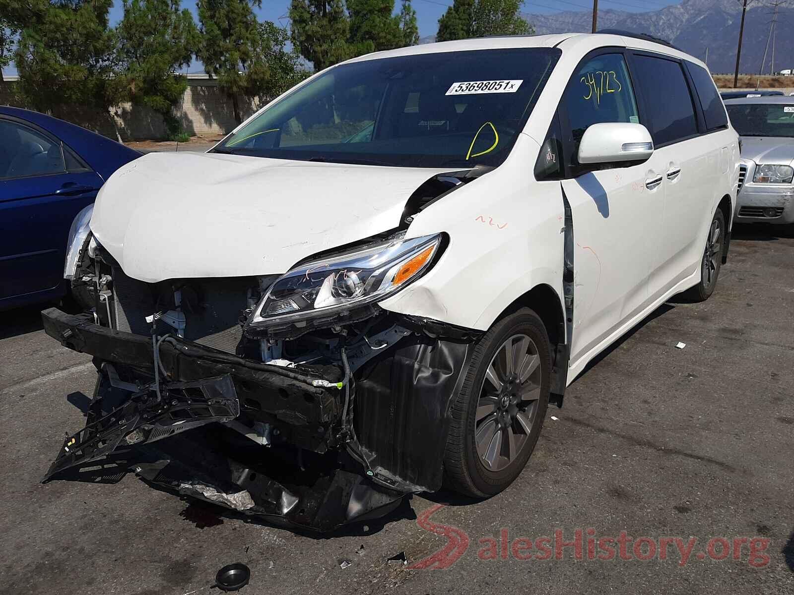 5TDDZ3DC8LS236538 2020 TOYOTA SIENNA